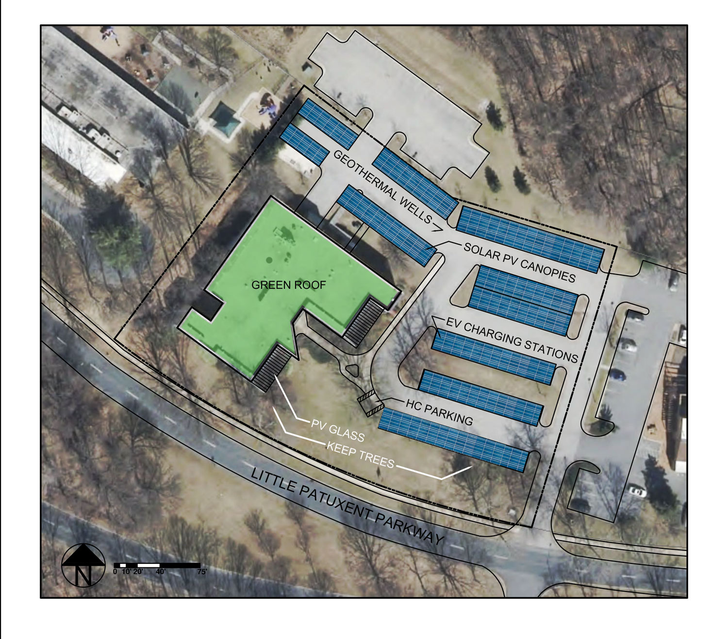 Net Zero site plan