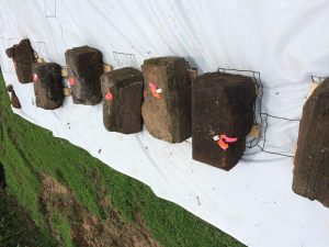 Menokin/Glass House Historic Preservation - Bricks Disassembly