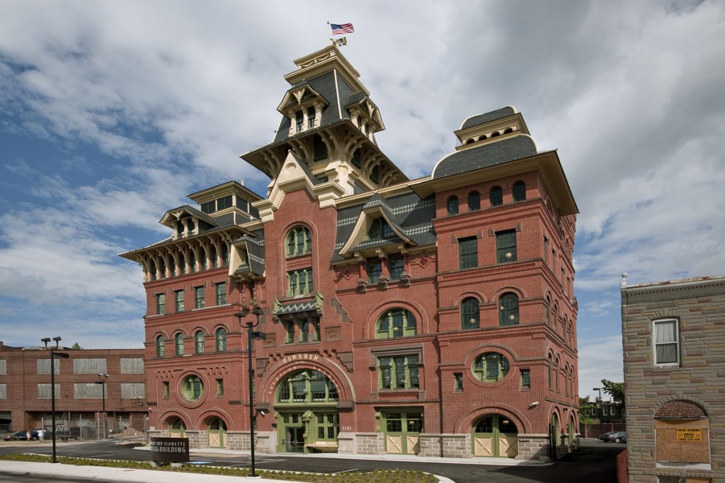 Renovated American Brewery Exterior