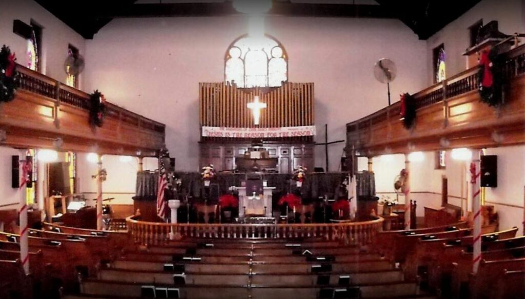 Ebenezer African Methodist Episcopal Church Interior