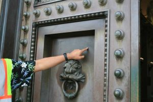 Encore-Sustainable-Design-Bancroft-Hall-Copper-Door-Before