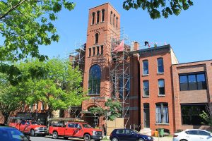 Encore-Sustainable-Architects-Ebenezer-Church-Scaffolding