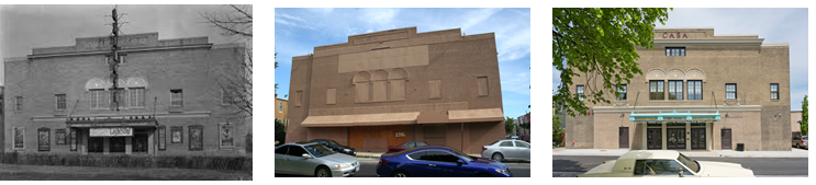 The preservation of the Belnord Theatre facade