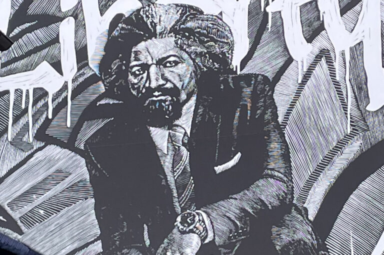 Easton Mural Reimagines Frederick Douglass in the 21st Century Encore