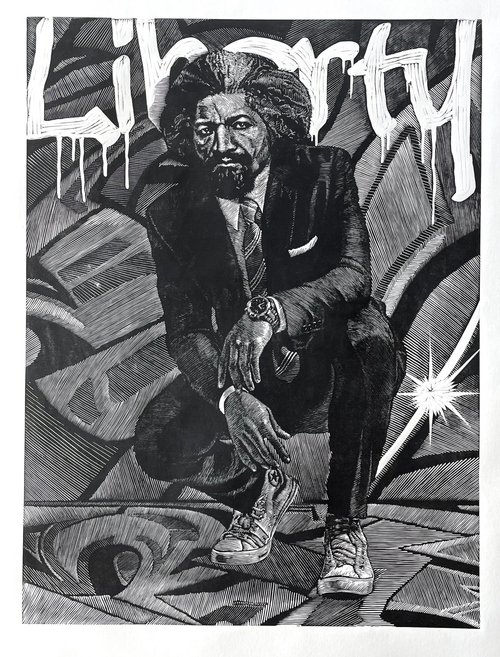 Easton Mural Reimagines Frederick Douglass in the 21st Century Encore